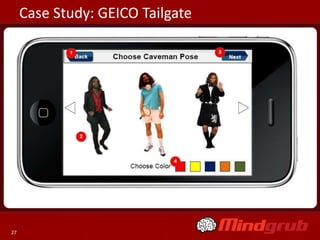 Case Study: GEICO Tailgate




27
 