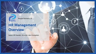 HR Management Overview | PDF