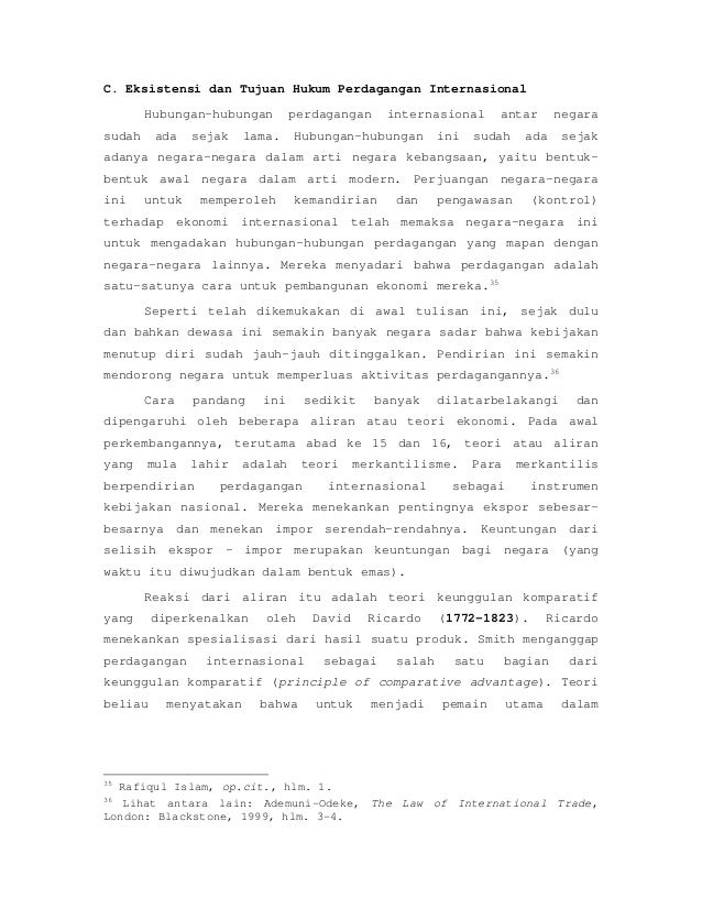 Hukum Perdagangan Internasional Prinsip Prinsip Dan Konsepsi Dasar By Hukum Perdagangan Internasional Prinsip Prinsip Dan Konsepsi Dasar By