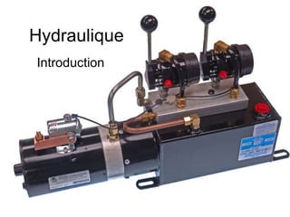 Hydraulique Introduction 