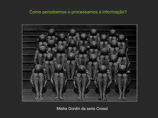 Como percebemos e processamos a informação? Misha Gordin da serie Crowd 