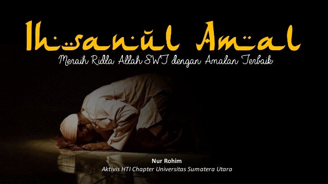 Ihsanul Amal