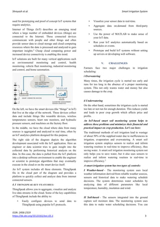 Smart Irrigation System | PDF