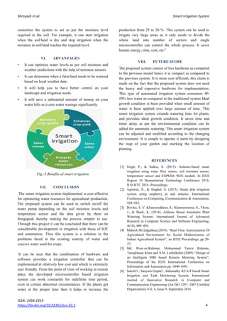 Smart Irrigation System | PDF