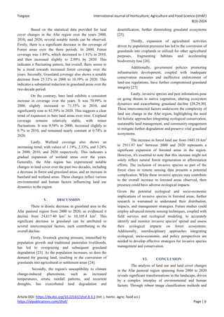 Monitoring Rangeland Degradation and its Dynamism in Pastoral Areas of ...