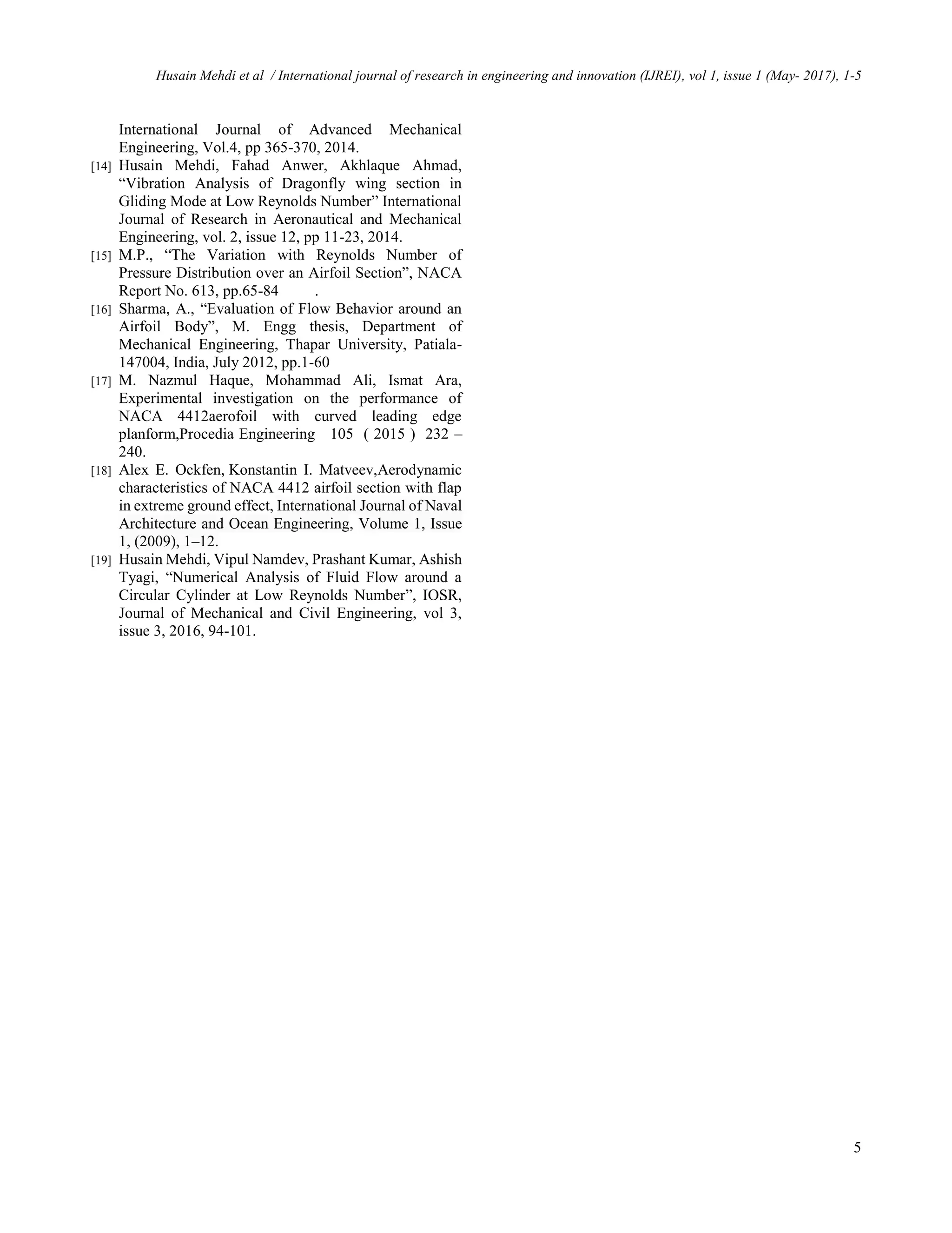 Numerical investigation of fluid flow and aerodynamic performance on a ...