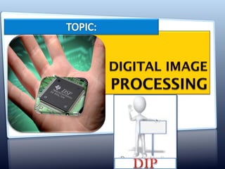 Digital Image Processing
ELE-4707
 