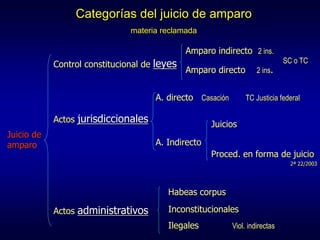 Incidentes en el Juicio de Amparo ,etapas | PPT