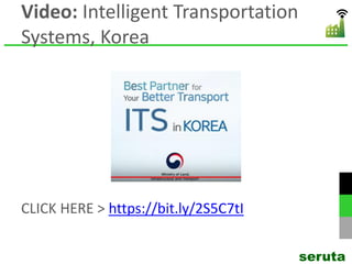 Video: Intelligent Transportation
Systems, Korea
CLICK HERE > https://bit.ly/2S5C7tI
seruta
 