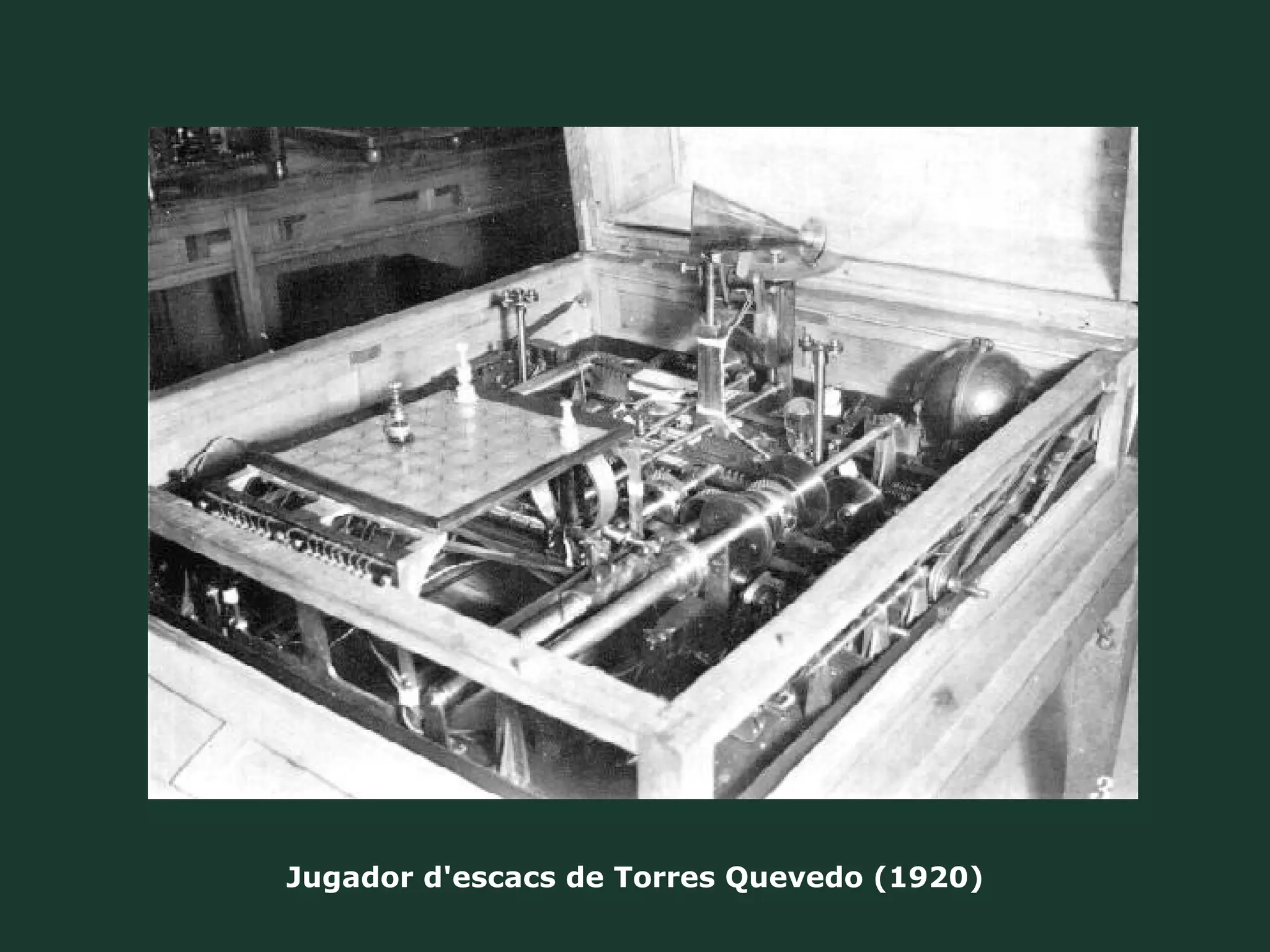 Jugador d'escacs de Torres Quevedo (1920) 