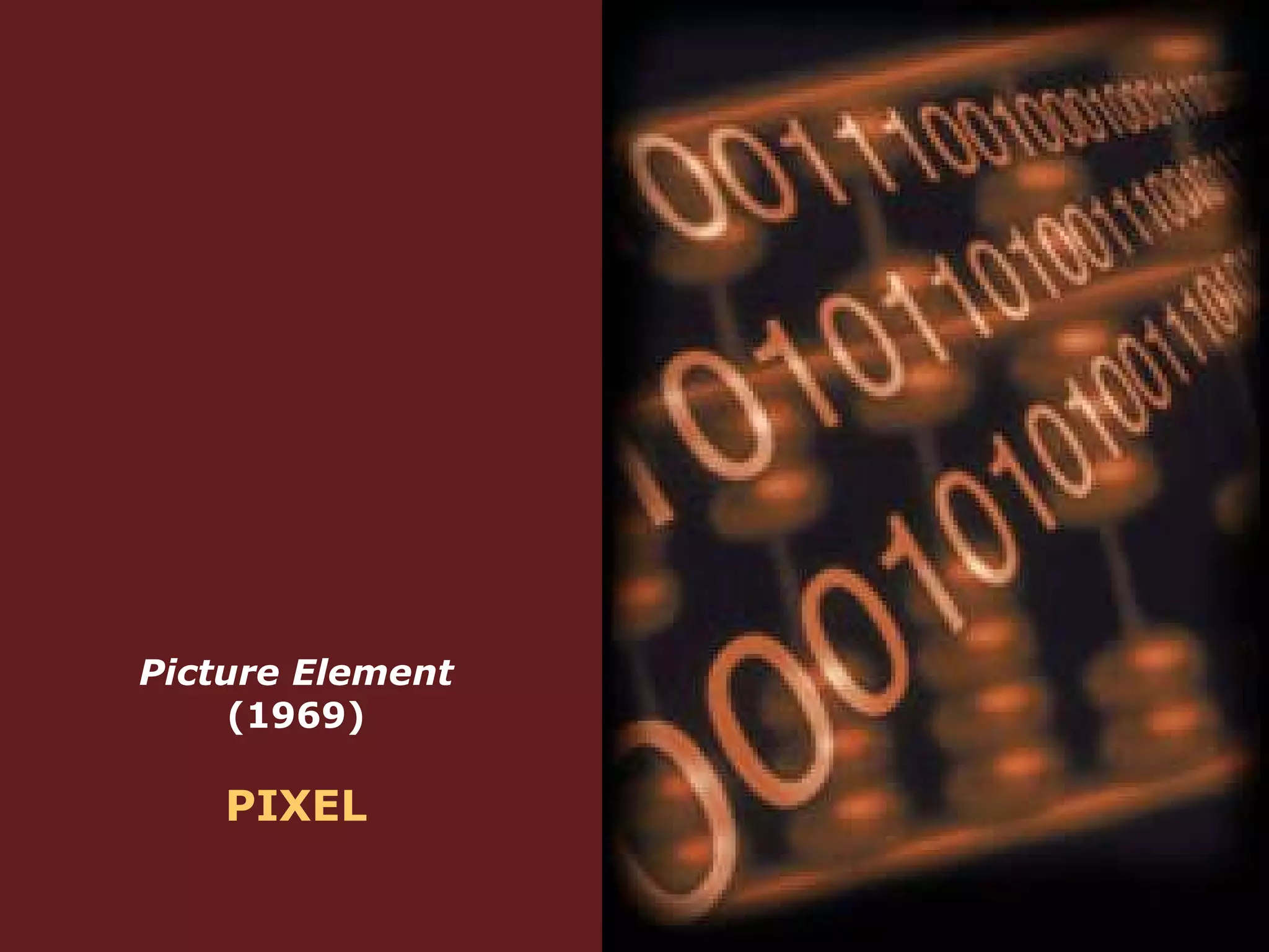 Picture Element (1969) PIXEL 