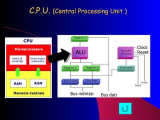 C.P.U.  (Central Processing Unit ) 