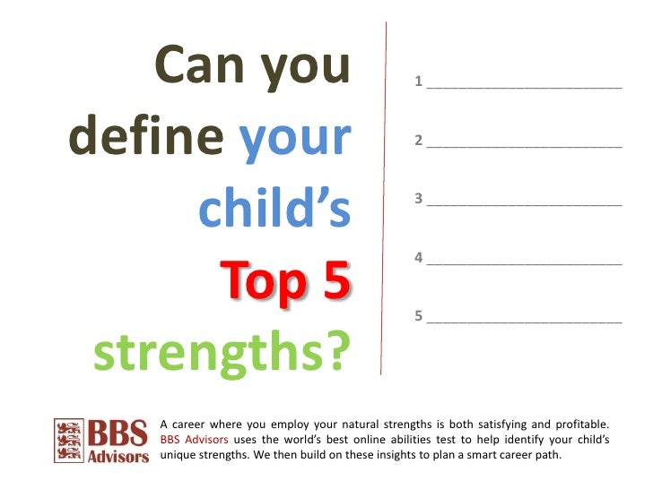Natural Ability Testing