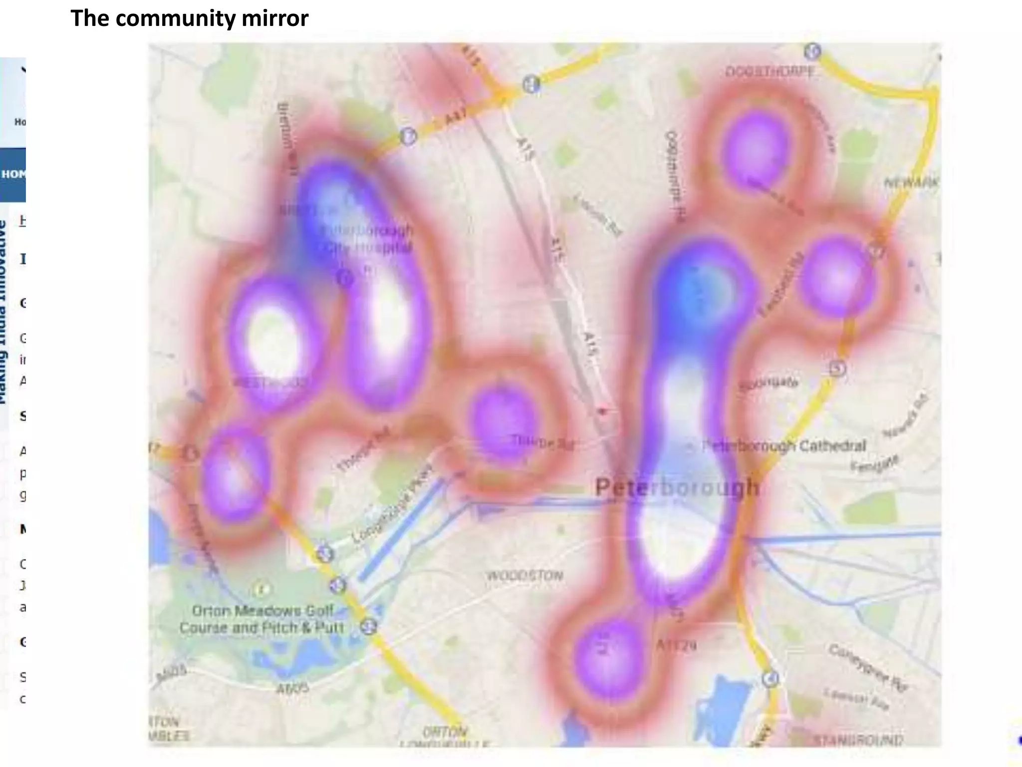 The community mirror
 