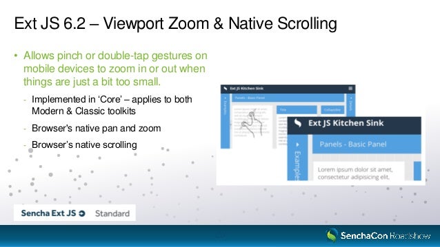 Sencha Roadshow 2017 Innovations In Ext Js 6 5 And Beyond