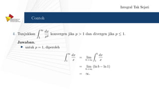 1 Integral Tak Sejati kalkulus dan geometri analitik | PDF