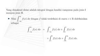 1 Integral Tak Sejati kalkulus dan geometri analitik | PDF