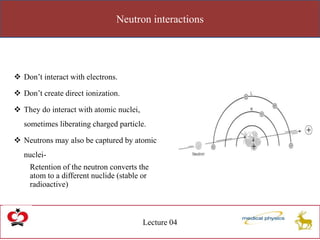 1 interaction of radiation with matter | PPTX