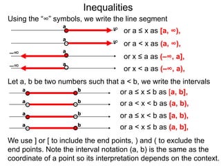 41 interval notation and review on inequalities | PPTX