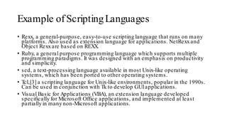 Introduction to script programming using python | PDF