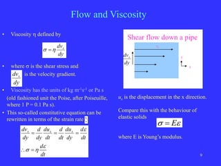 1 Intro and viscosity.ppt viscosity intro | PPT