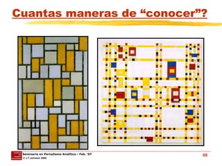 Cuantas maneras de “conocer”? 
