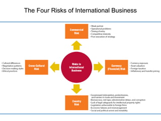 The Four Risks of International Business
 