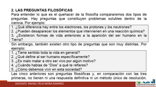 DOCENTE: RAFAEL FÉLIX MORA RAMIREZ
 