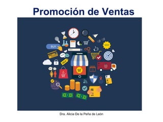Promoción de Ventas
Dra. Alicia De la Peña de León
 