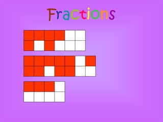 Fractions
 