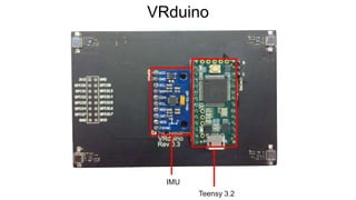 VRduino
IMU
Teensy 3.2
 