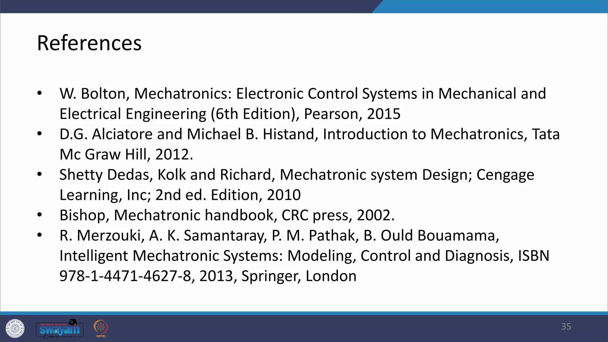 1 introduction of mechatronics | PPT