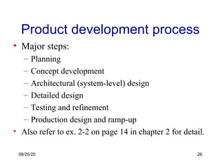 1 Introduction Product Design and Development | PPT