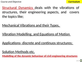 Introduction to engineering dynamics for structural engineering student ...