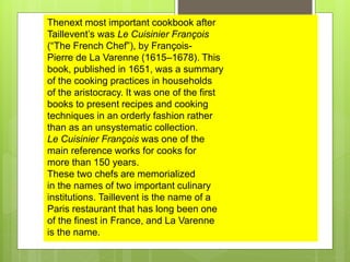 Introduction -History of Culinary | PPTX