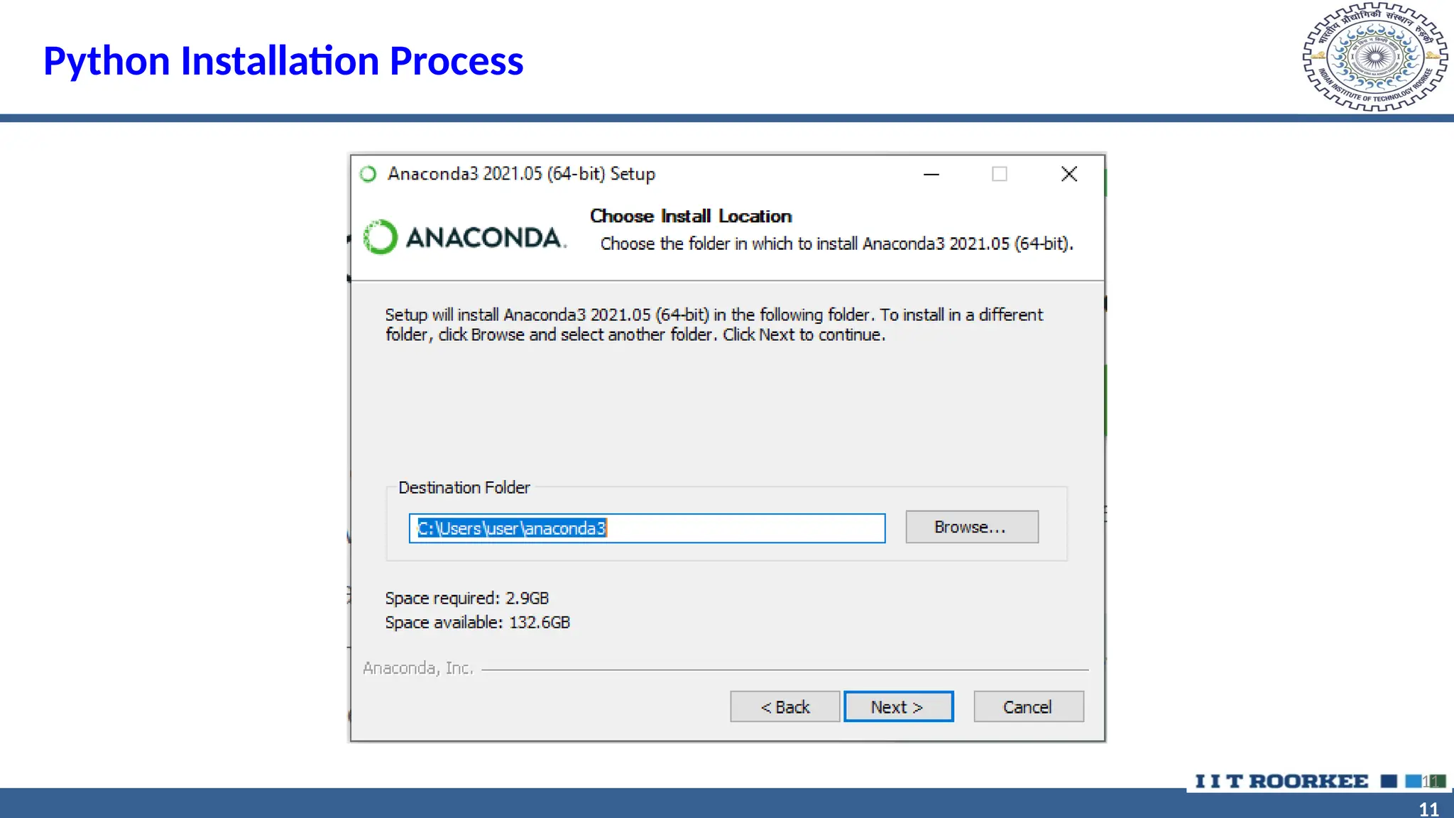 11 11 Python Installation Process 11 
