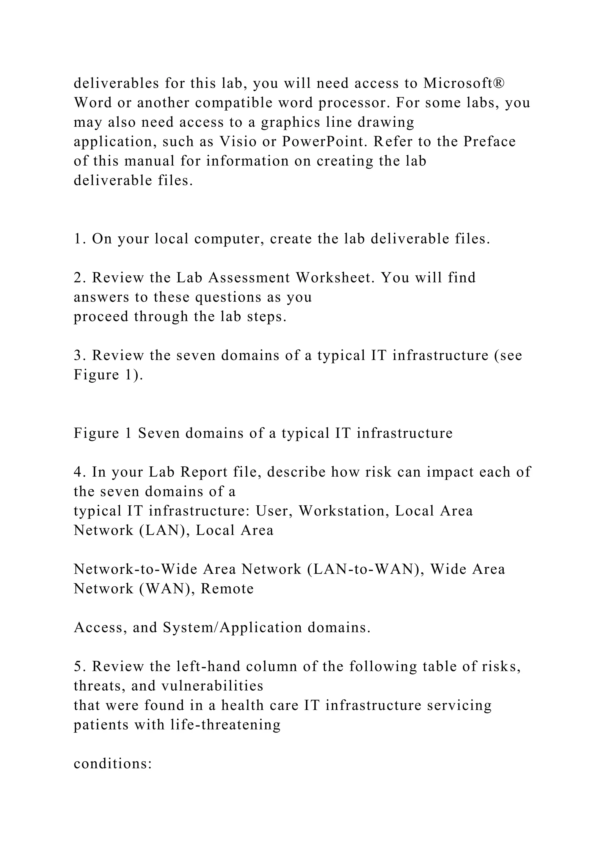 1 Introduction The task of identifying risks in an.docx