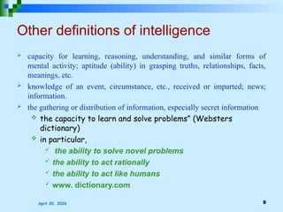 Comprehensive Introduction to Artificial Intelligence: Concepts ...