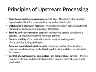 Upstream Processing Explained Comprehensive Guide to Bioprocess and Biochemical Engineering: Upstream ...