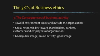 Introduction to Business Ethics | PPTX