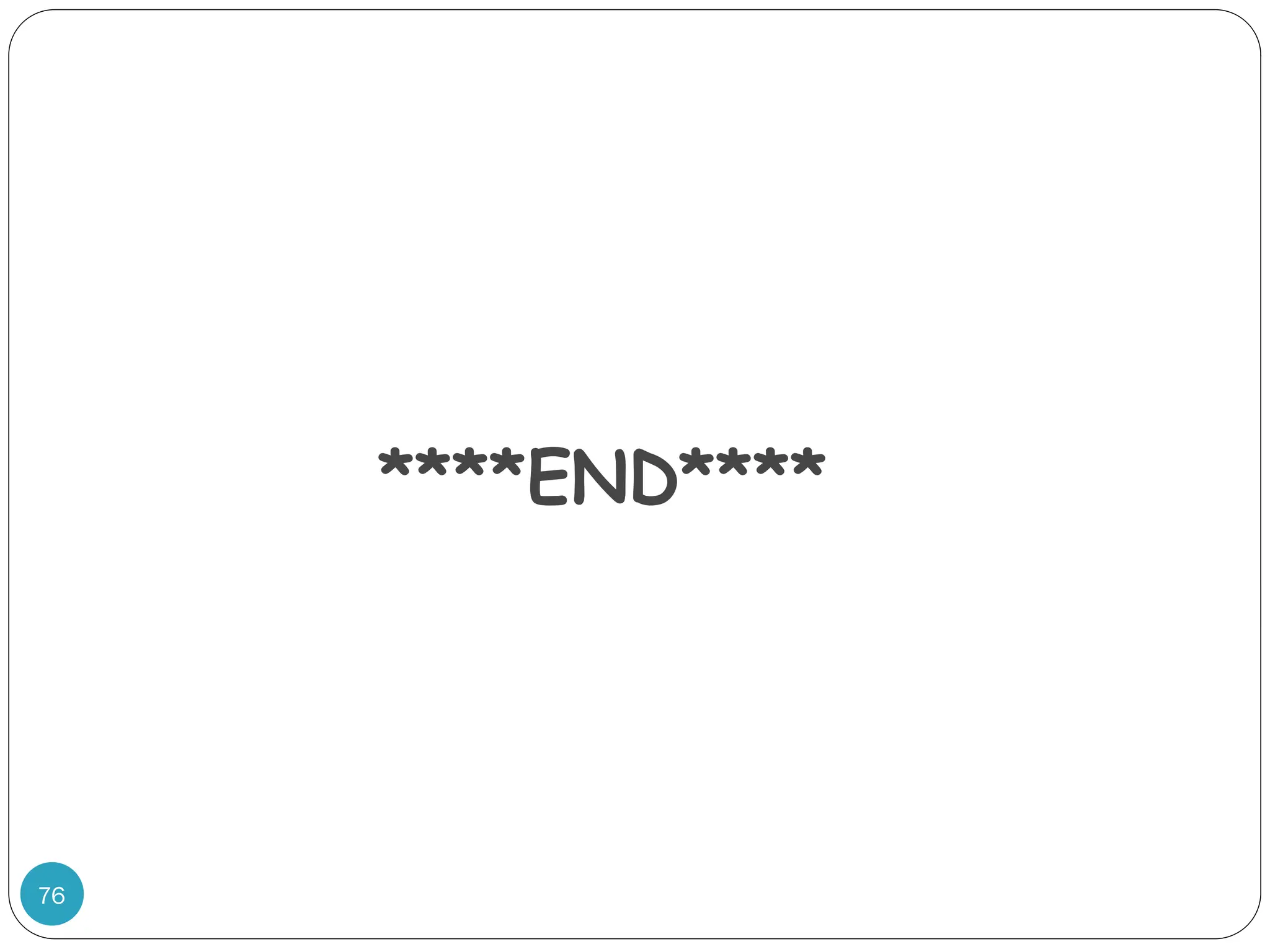 ****END**** 76 