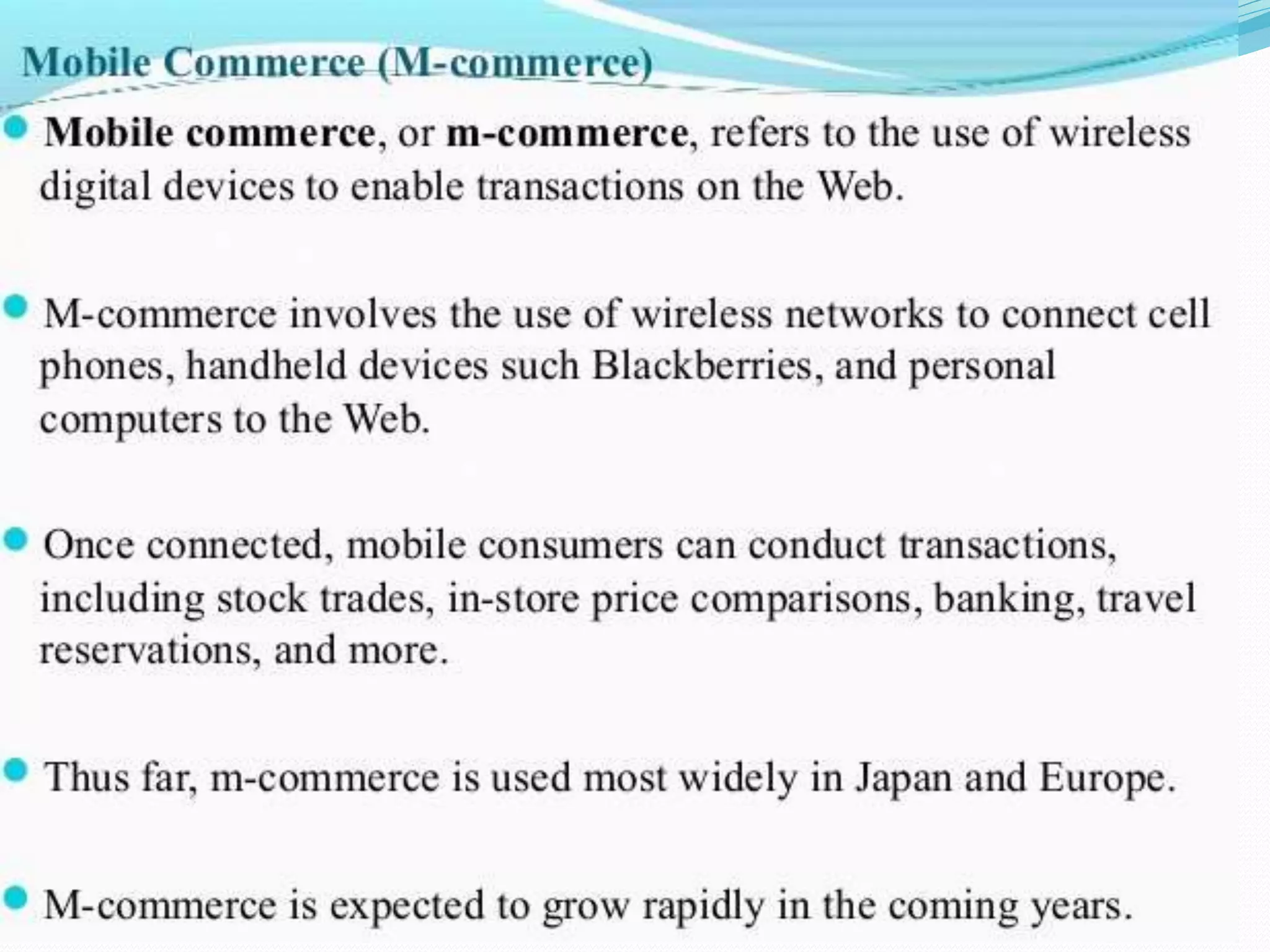 1 introduction to e commerce