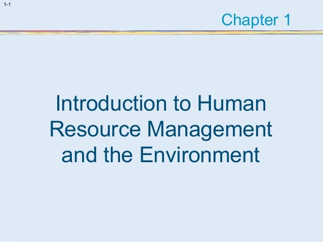 introduction hrm assignment