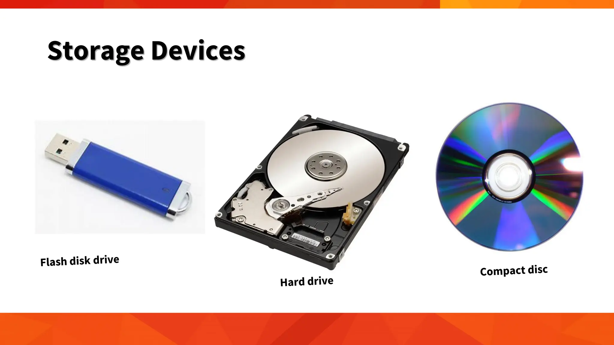 Storage Devices
 