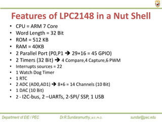 ARM7 based Microcontroller for Arithmatic and logical operations | PDF
