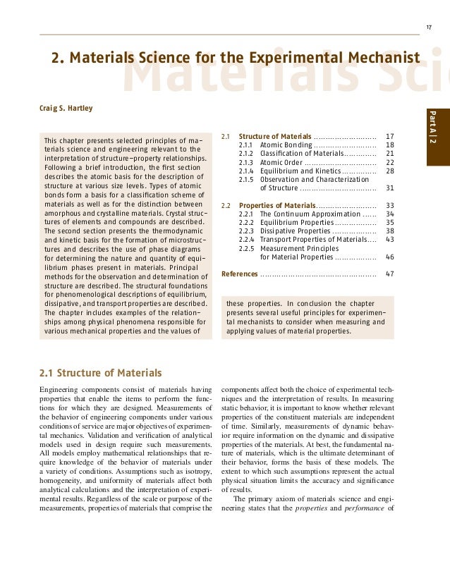 1 introduction to material science