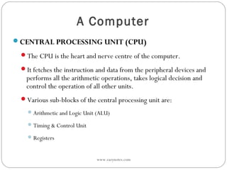 introduction to microprocessors | PPT