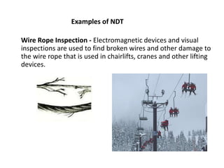 Emf Rope Introduction to nondestructive testing | PPTX