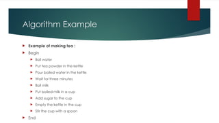 1 Introduction to Programming and flow charts | PPTX