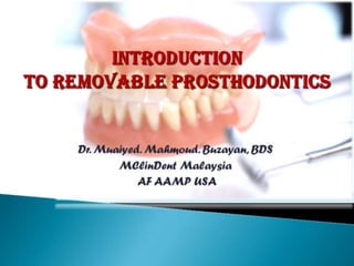1 introduction to complete denture
